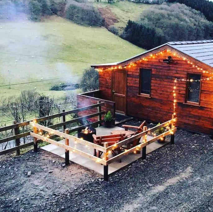 Cabin Pren , Darowen , Machynlleth Apartment Exterior photo